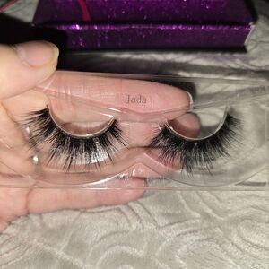 Luxury Mink Black False Eyelashes Jada NEW